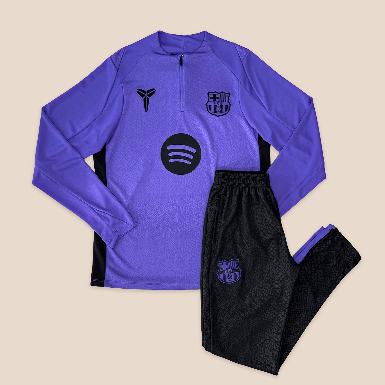 FC Barcelona Entrenamiento Púrpura Larga