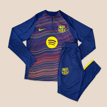FC Barcelona Entrenamiento Azul/Amarillo Larga