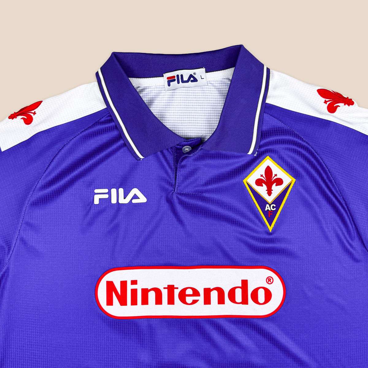 Fiorentina 1998/99 Local Manga Larga