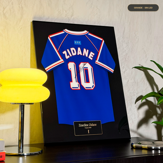 Cuadro Legendario - Zinedine Zidane (Camiseta Francia 1998)