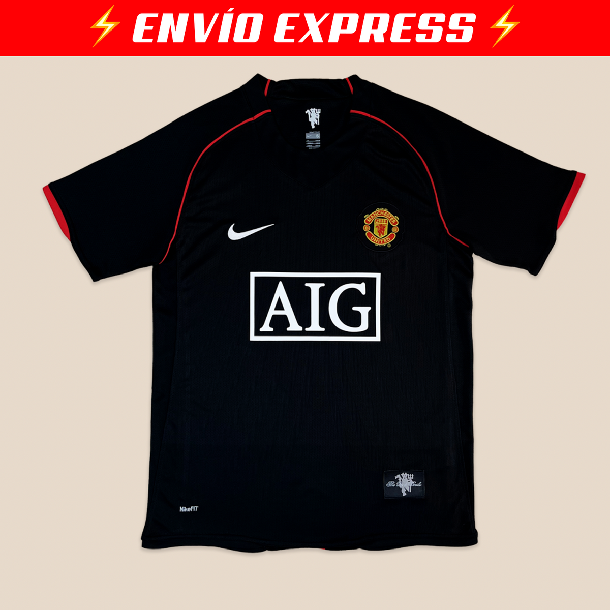 Manchester United 2007/08 Visitante - Express