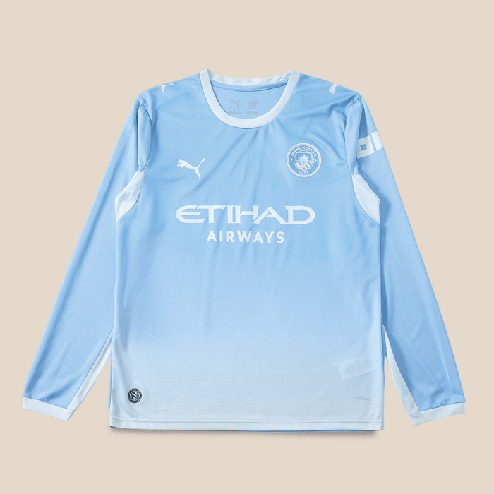 Manchester City 2026/27 Local Manga Larga