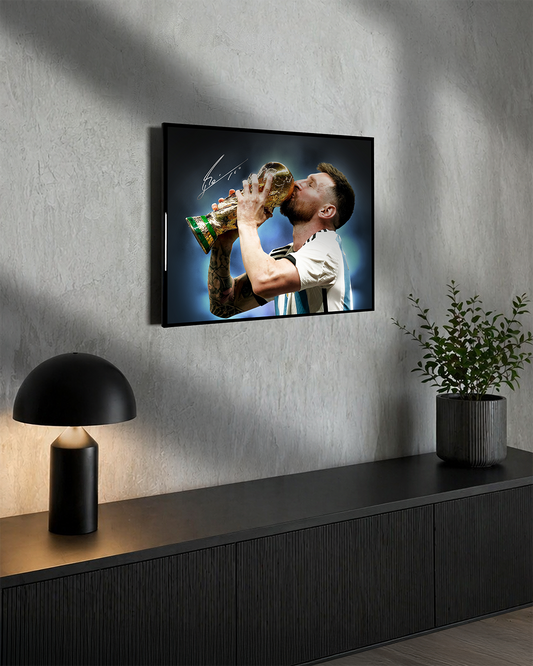 Cuadro Lionel Messi - Copa del Mundo 2022