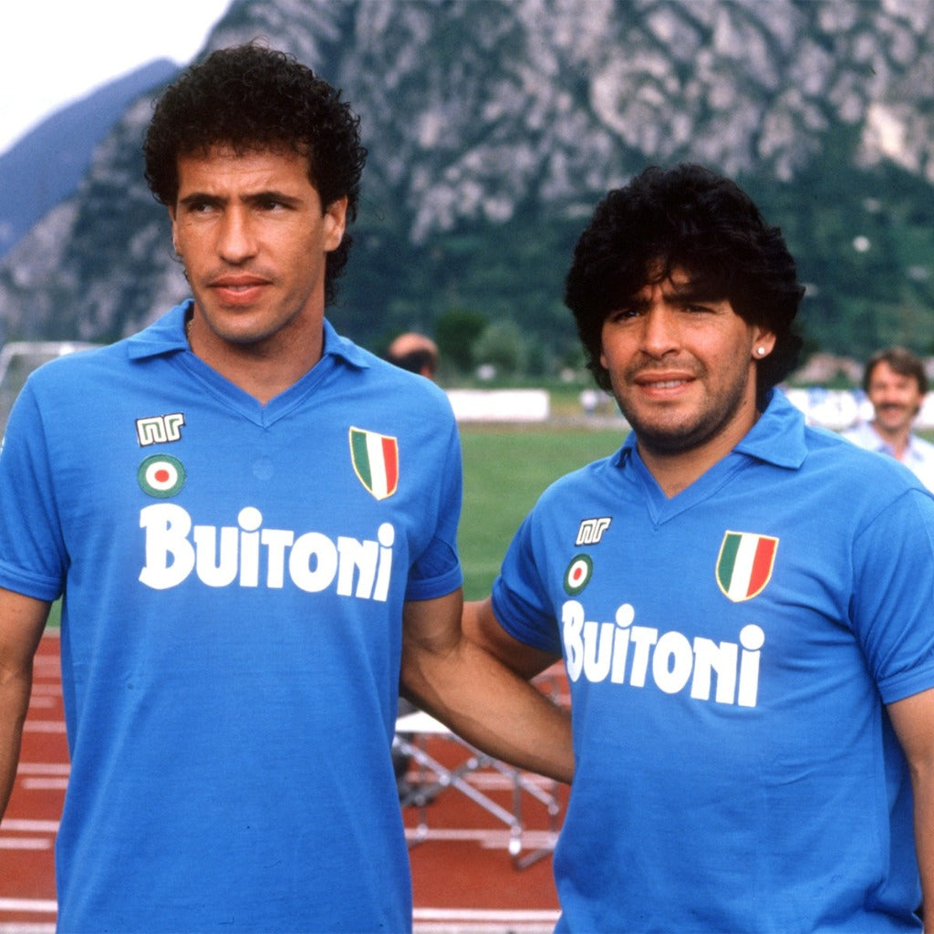 Napoli 1987/88 Local Manga Larga
