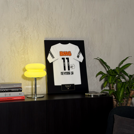 Cuadro Legendario - Neymar JR (Camiseta Santos 2012/13)