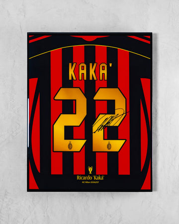 Cuadro AC Milan 2006/07 Local - Dorsal