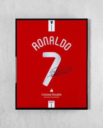 Cuadro Manchester United 2007/08 Local - Dorsal