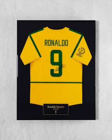 Cuadro Ronaldo Nazário - Camiseta (Brasil 2002)