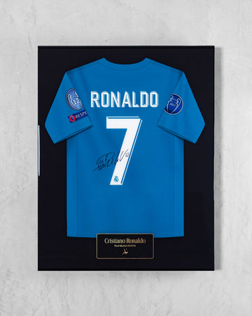 Cuadro Real Madrid 2017/18 Tercera - Camiseta