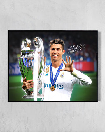 Cuadro Cristiano Ronaldo - Champions League 2018