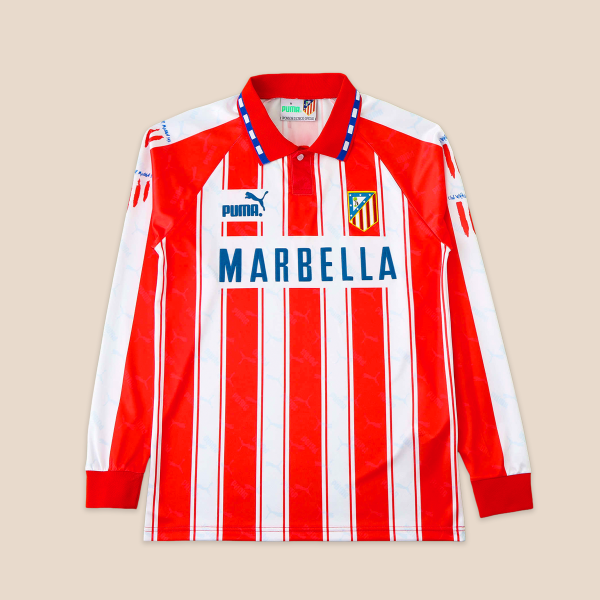 Atlético Madrid 1994/95 Local Manga Larga