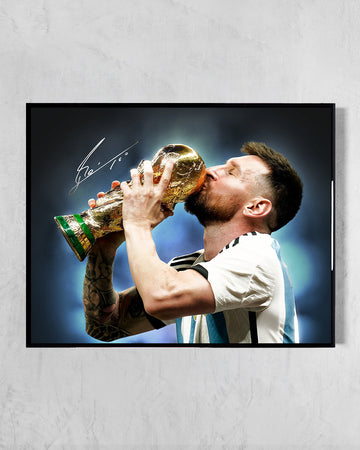 Cuadro Lionel Messi - Copa del Mundo 2022