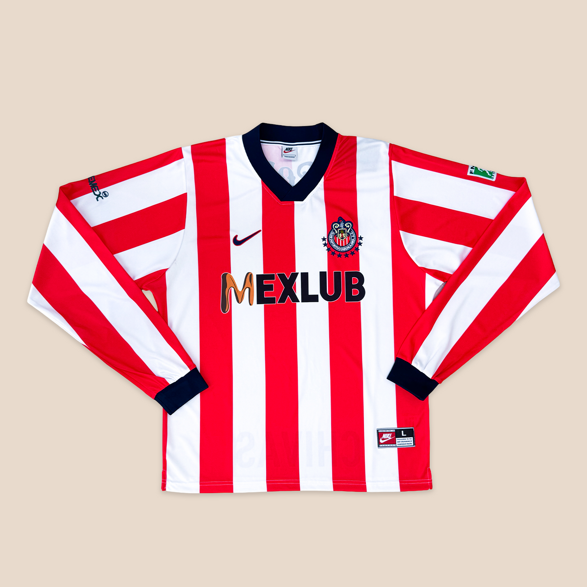 Chivas 1997/98 Local Manga Larga