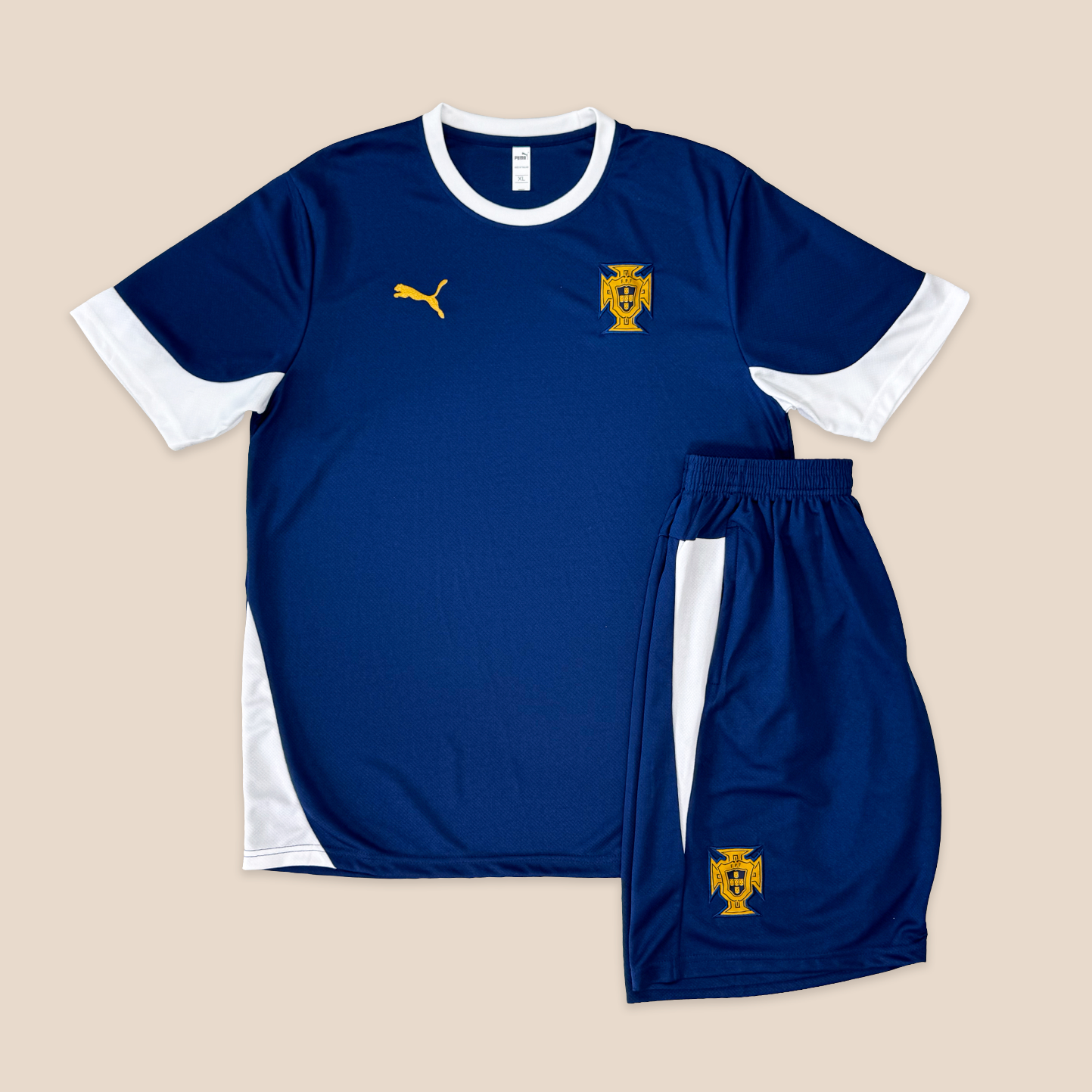 Portugal Entrenamiento Azul Corta