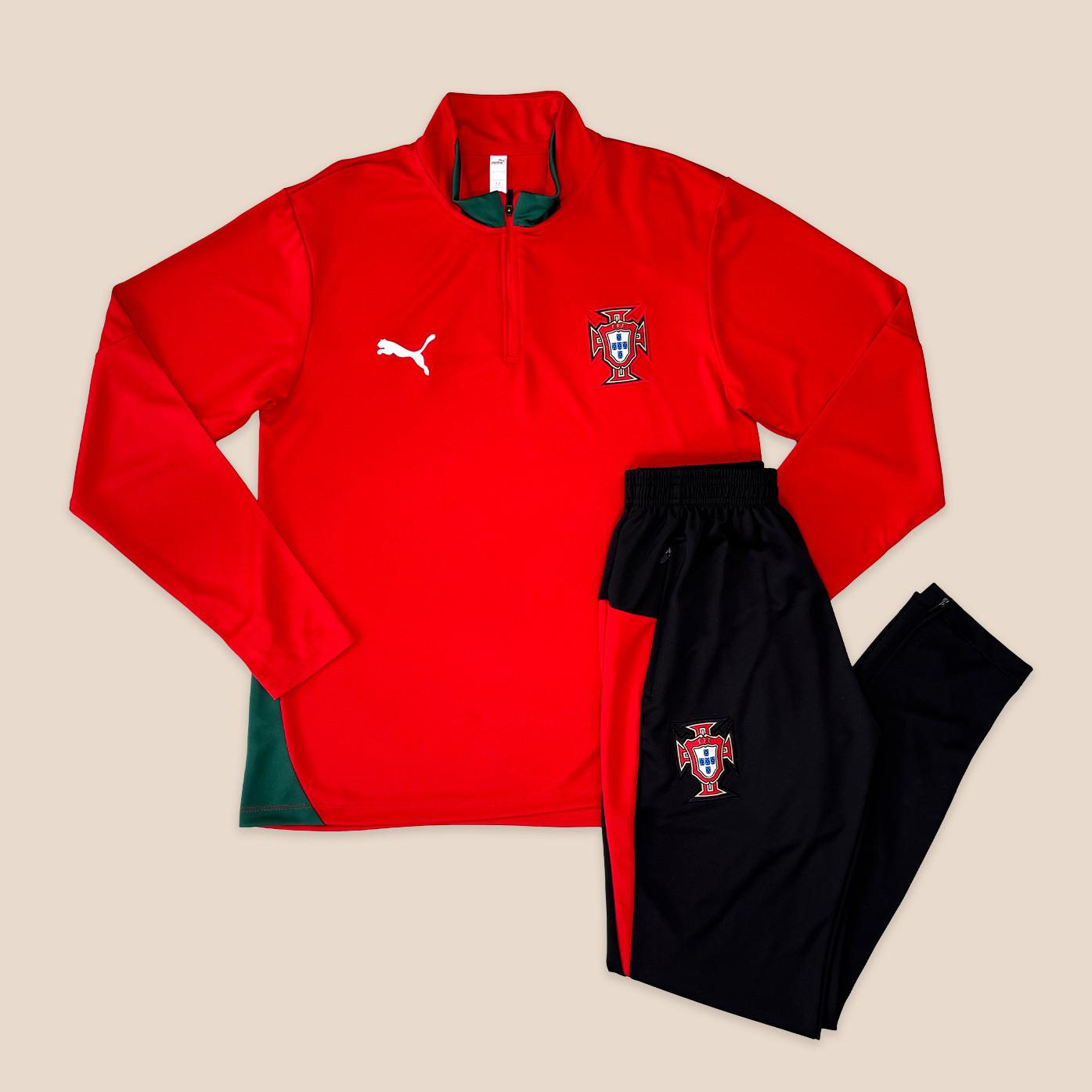 Portugal Entrenamiento Rojo Larga