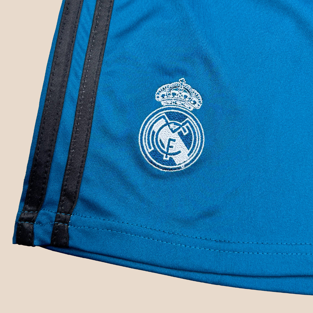 Real Madrid 2017/18 Tercera Manga Corta para Niños