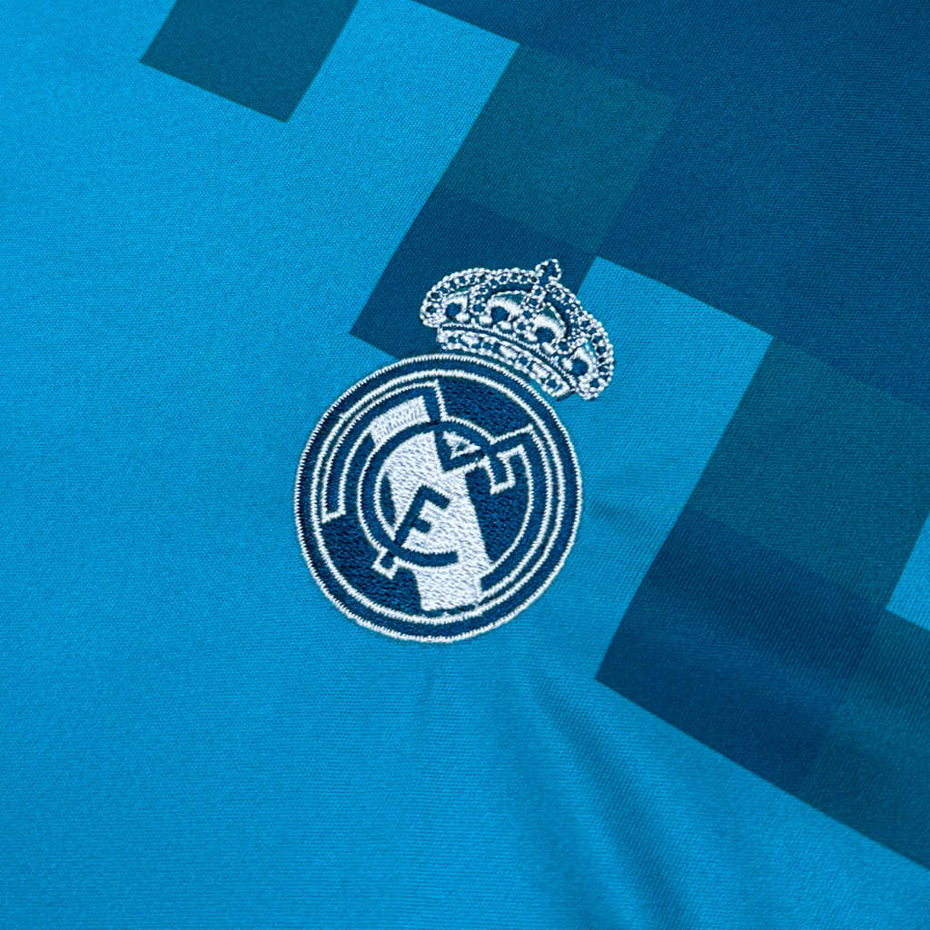 Real Madrid 2017/18 Tercera Manga Corta para Niños