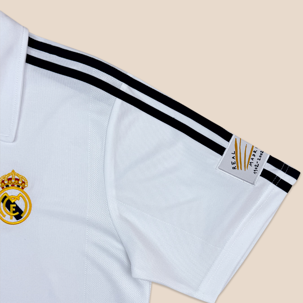 Real Madrid 2001/02 Local Manga Corta