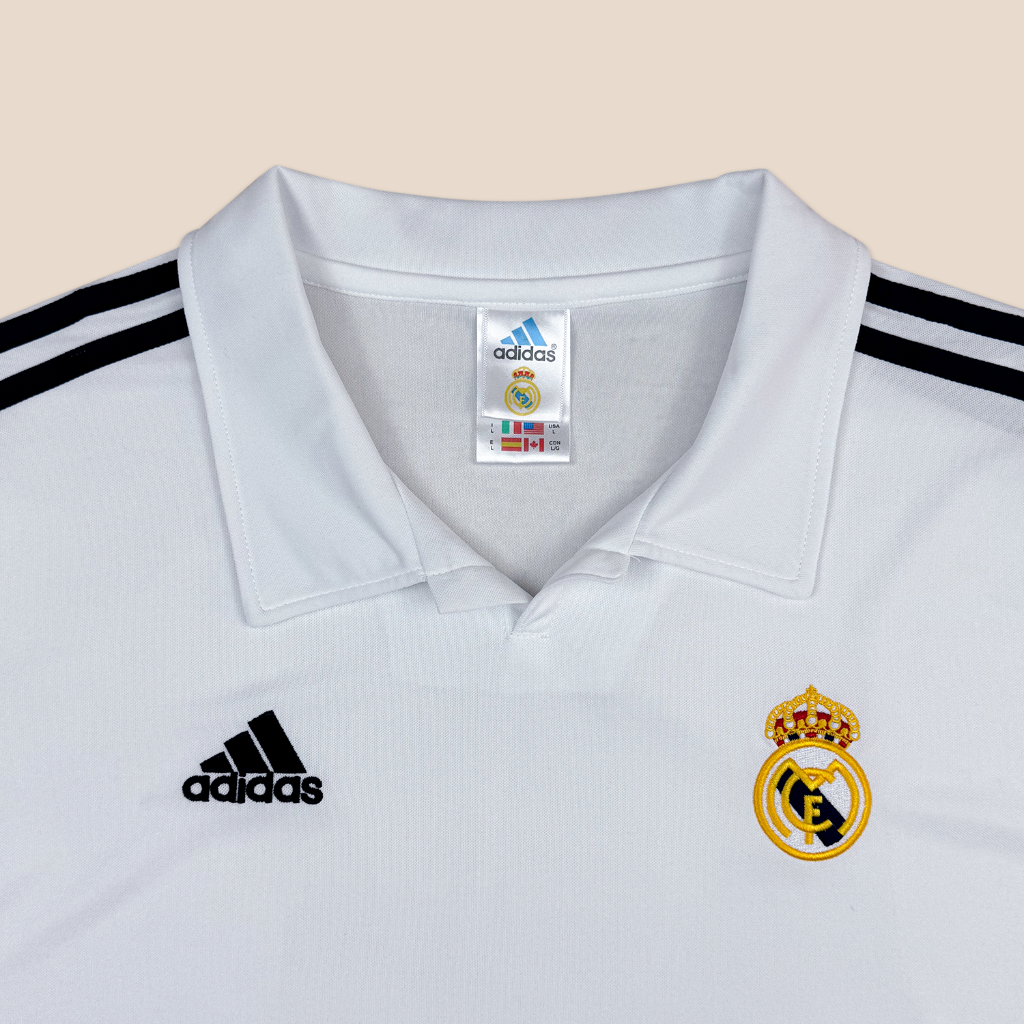 Real Madrid 2001/02 Local Manga Corta