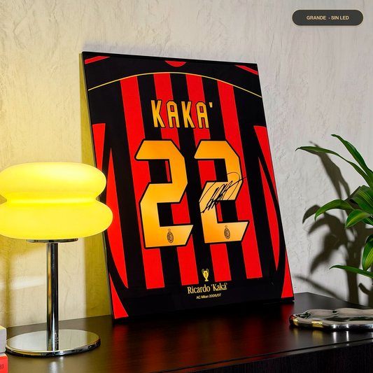 Cuadro Legendario - Kaka’ (Dorsal AC Milan 2006/07)