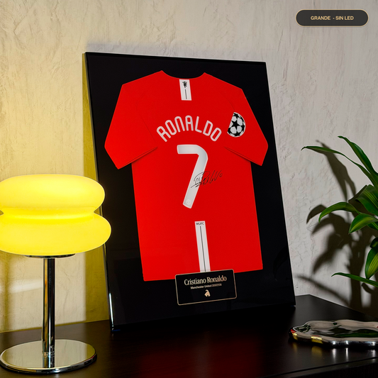 Cuadro Legendario - Cristiano Ronaldo (Camiseta Man United 2007/08)