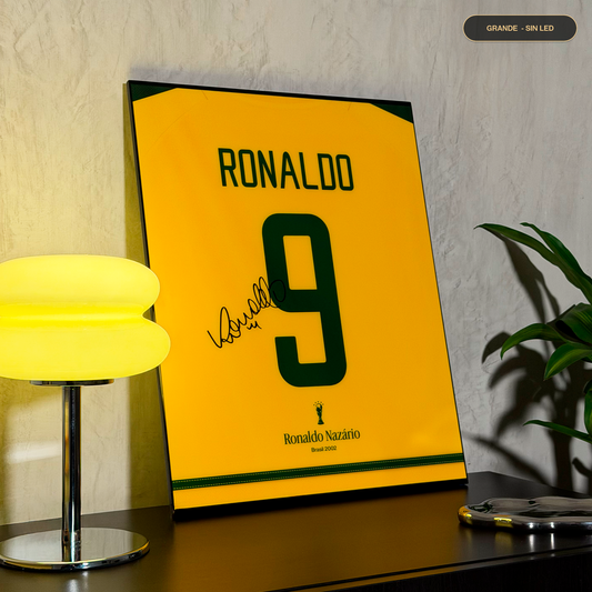 Cuadro Legendario - Ronaldo Nazário (Dorsal Brasil 2002)