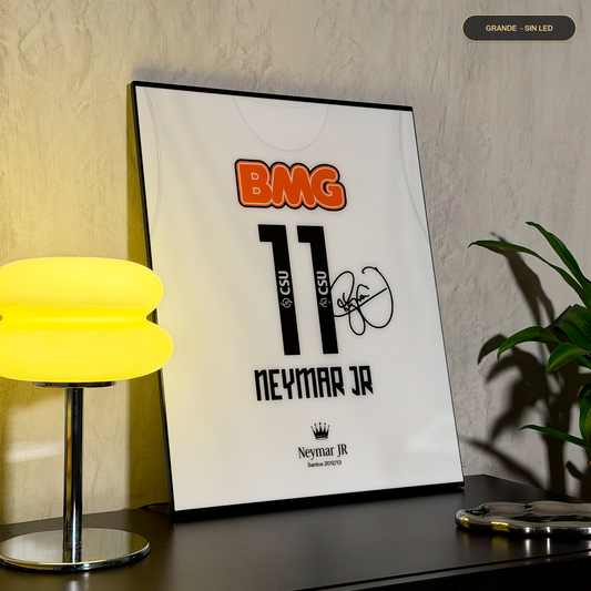 Cuadro Legendario - Neymar JR (Dorsal Santos 2012/13)