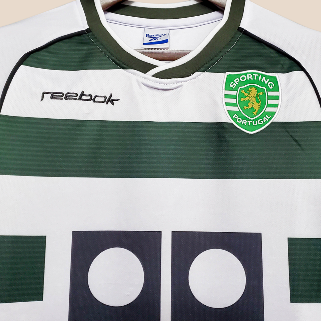 Sporting Lisboa 2002/03 Local Manga Corta