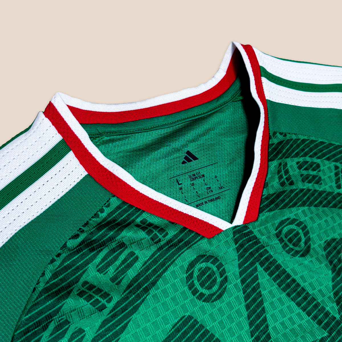 México 2026 Local Manga Larga Versión Jugador