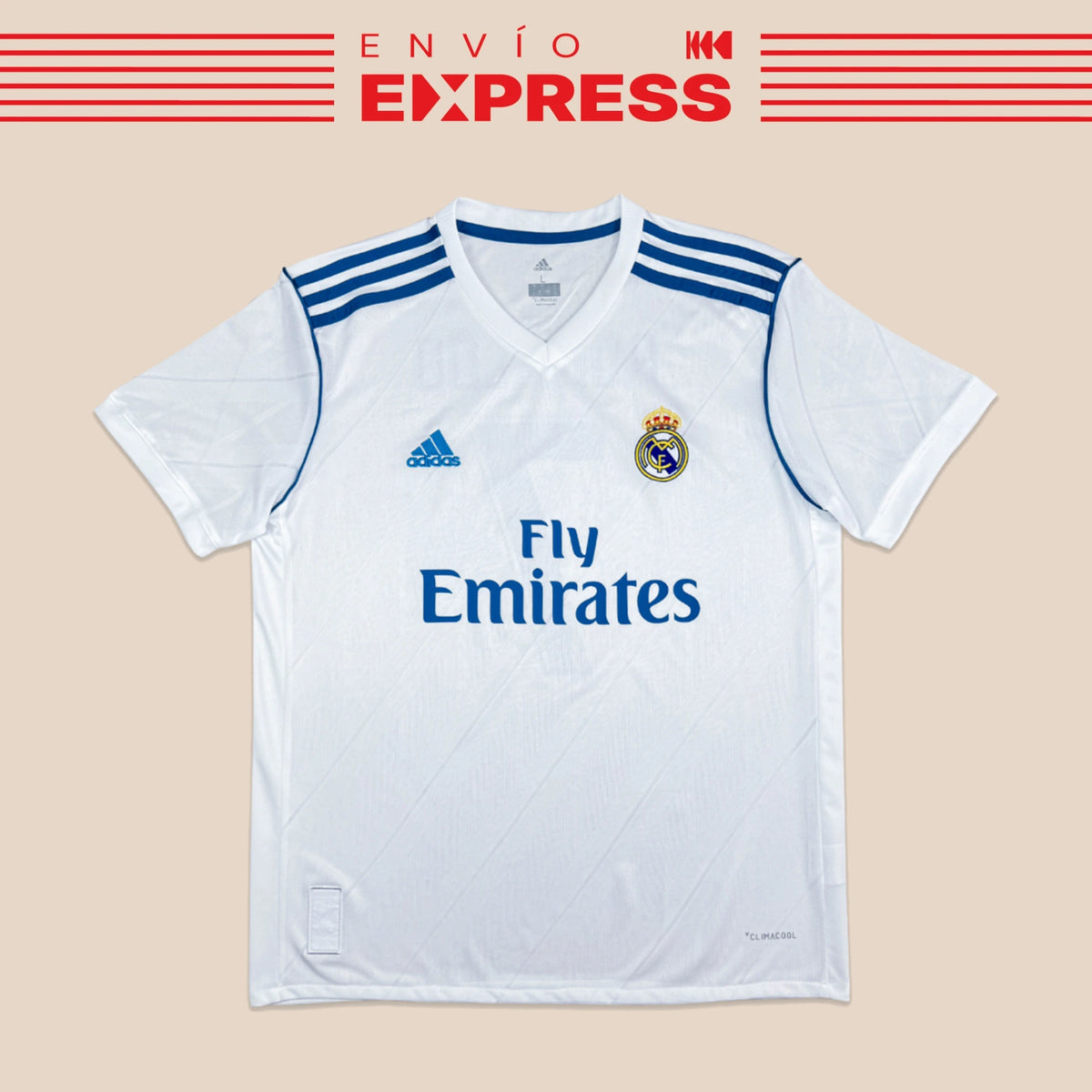 Real Madrid 2017/18 Local - Express - Manga corta