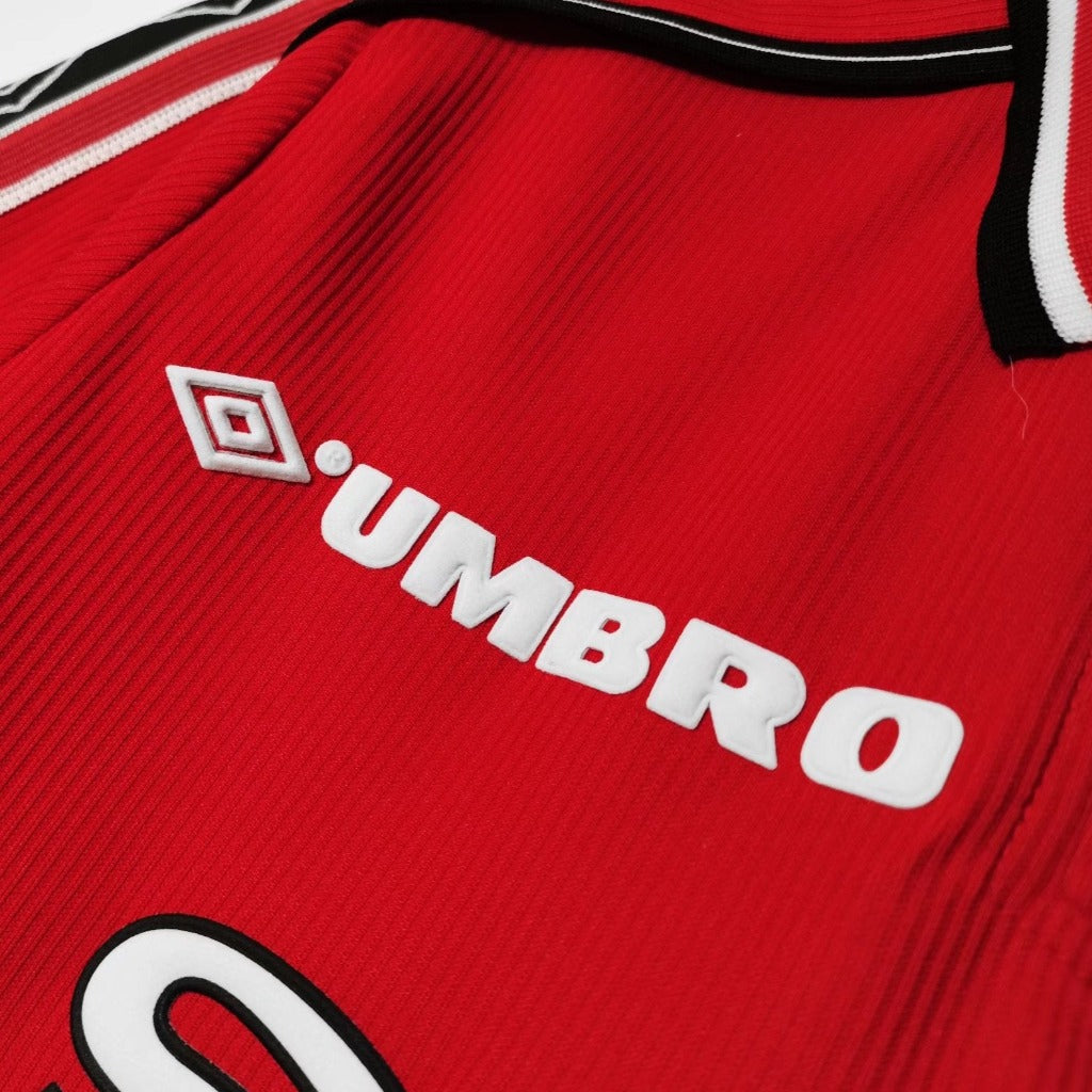 Manchester United 1998/99 Local Manga Corta