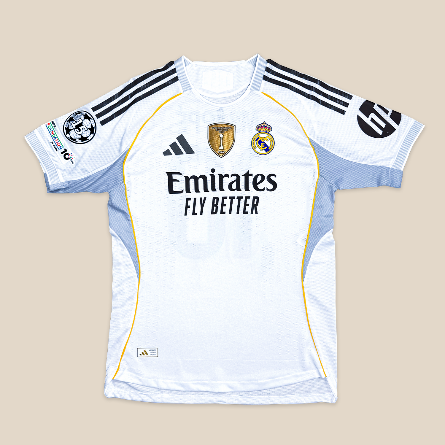 Real Madrid 2025/26 Local Versión Jugador