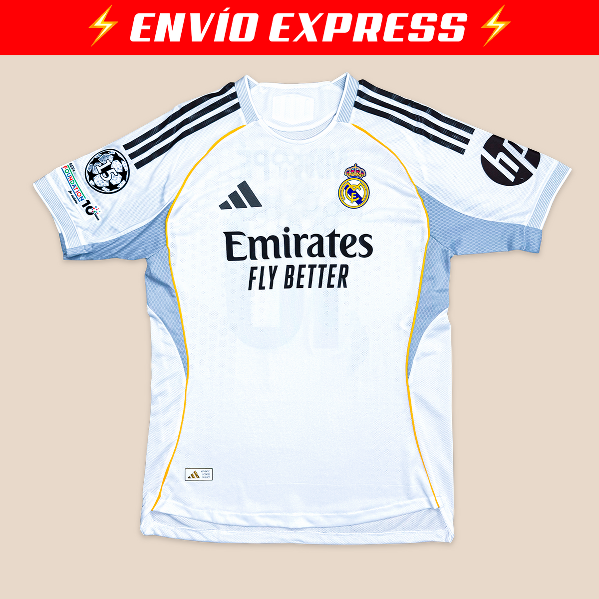 Real Madrid 2025/26 Local Versión Jugador - Express